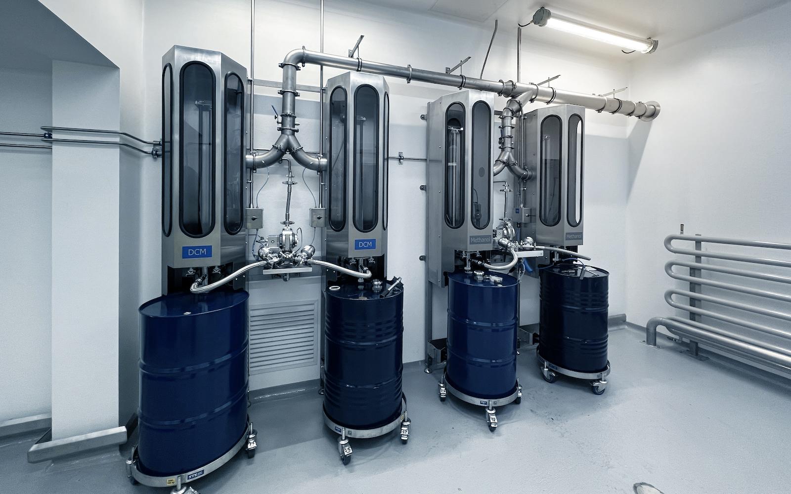 ATEX-Compliant Solvent Dispenser